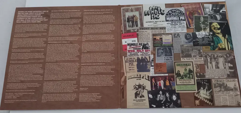 Humble Pie, Official Bootleg Collection Vol. 1, (Double Album) Image 1++